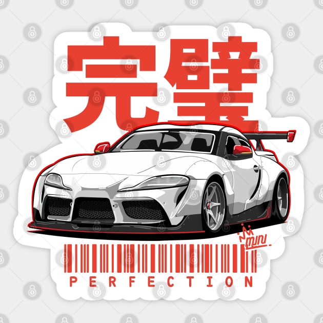 JDM Legend Supra Sticker by MINIWHEELS.ID